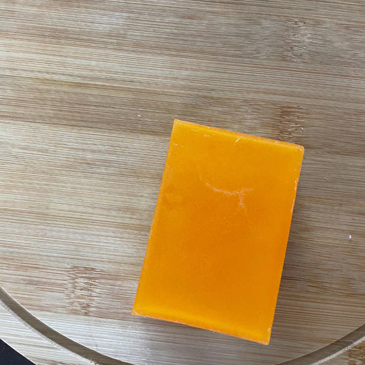 Almond + Honey Soap Double Layer